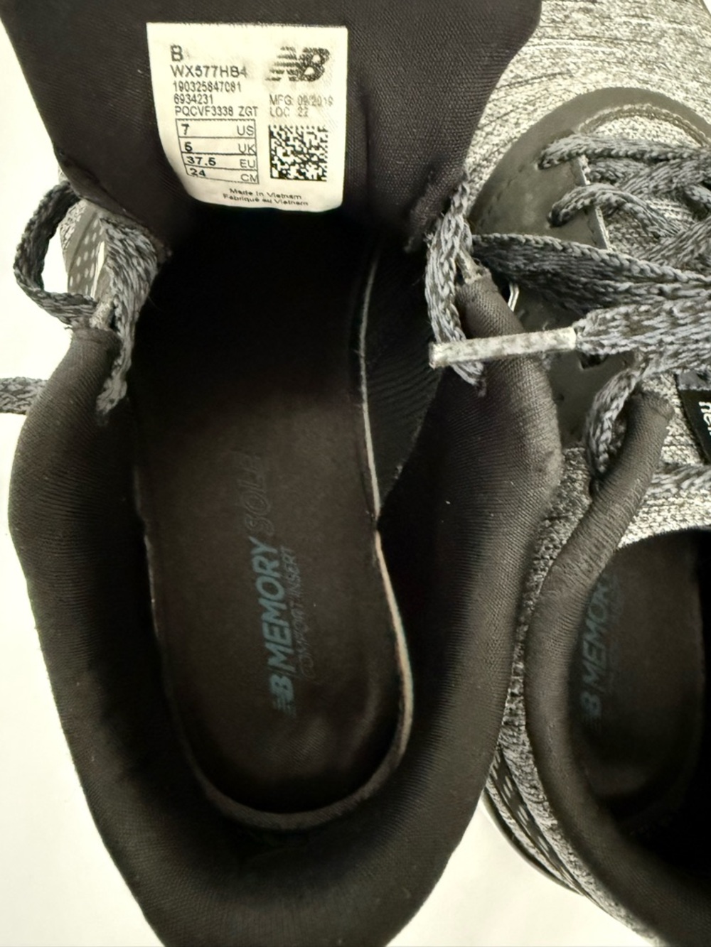 New Balance 577 Women’s Comfortable Black/Gray Walking & Running Shoes - Picture 13 of 13